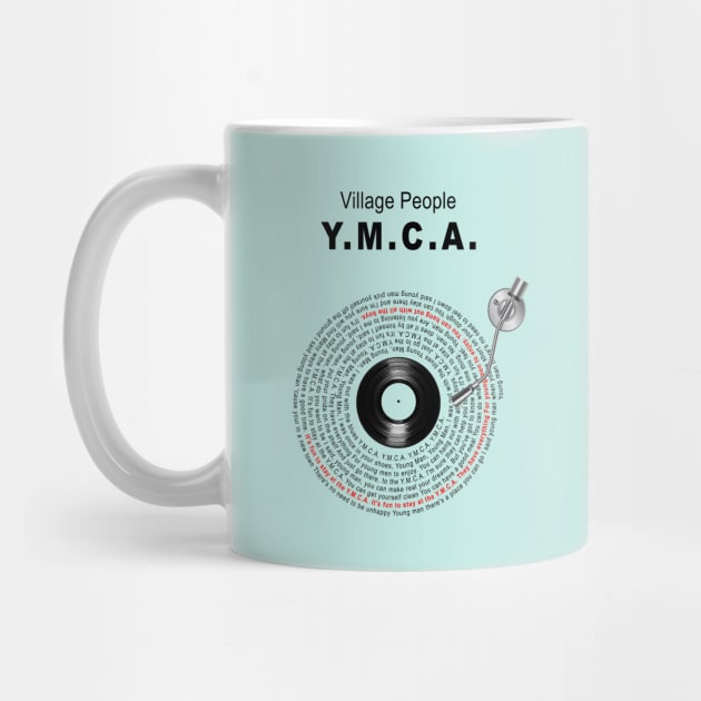 IT'S FUN TO SAY AT THE Y.M.C.A by Vansa Design